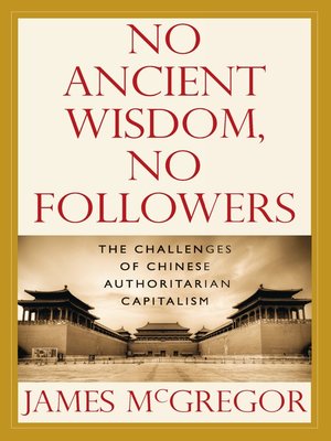 cover image of NO ANCIENT WISDOM, NO FOLLOWERS